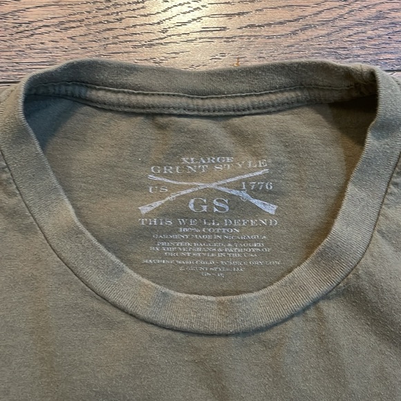 Grunt style extra large T-shirt “come and take it” - Picture 3 of 4